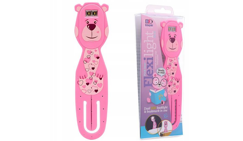 Thinking Gifts LED-lukuvalo-kirjanmerkki Bears, 1 kpl.
