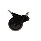Kamado-grillien pyöräsarja TunaBone Wheels set, musta, 4 kpl.