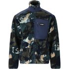 SLOPE Kendor AOP Teddy, fleece-takki, miesten, grape leaf
