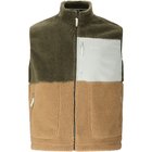 SLOPE Katau Teddy, fleece-liivi, miesten, grape leaf