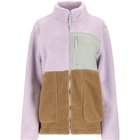 SLOPE Katau Teddy, fleece-takki nainen, orchid petal