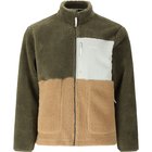 SLOPE Katau Teddy, fleece-takki, miesten, grape leaf