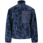 SLOPE Kendor AOP Teddy, fleece-takki, miesten, sininen