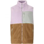 SLOPE Katau Teddy, fleece-liivi, naisten, orchid petal