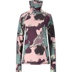 SLOPE Nyland AOP high neck midlayer, nainen, north atlantic