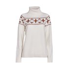 8848 Altitude Sage Wool Rollneck, nainen, valkoinen