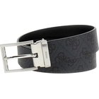 Guess Milano Rev & Adj Bt H35 Käännettävä Vyö Musta