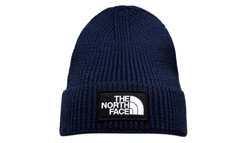 The North Face Pipo Logo Box Cuffed - Navy