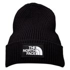 The North Face Pipo Logo Box Cuffed - Musta