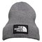 The North Face Pipo Logo Box Cuffed - Harmaa – kuva 1