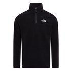 The North Face Fleece Takki Glacier 1/4 vetoketju - Musta
