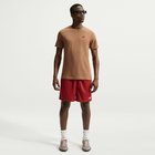 Nike T-paita NSW Club - Ruskea/Punainen