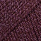 Cotton Merino Uni Colour Garn Ullmix 50 g Dark Grape 41 Drops