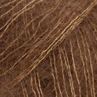 Kid- Silk Uni Color Garn Mohair Silke 25 g Walnut 76 Drops
