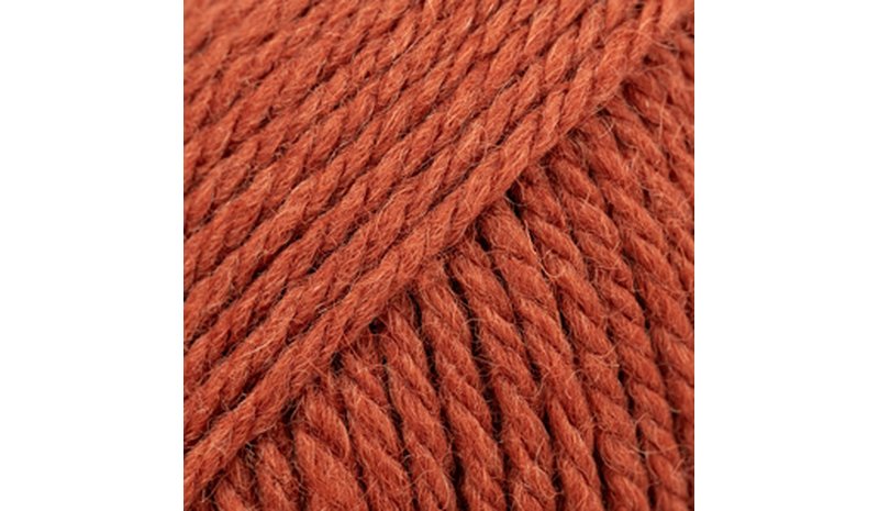 Alaska Uni Colour Ullgarn 50 g Rust 83 Drops