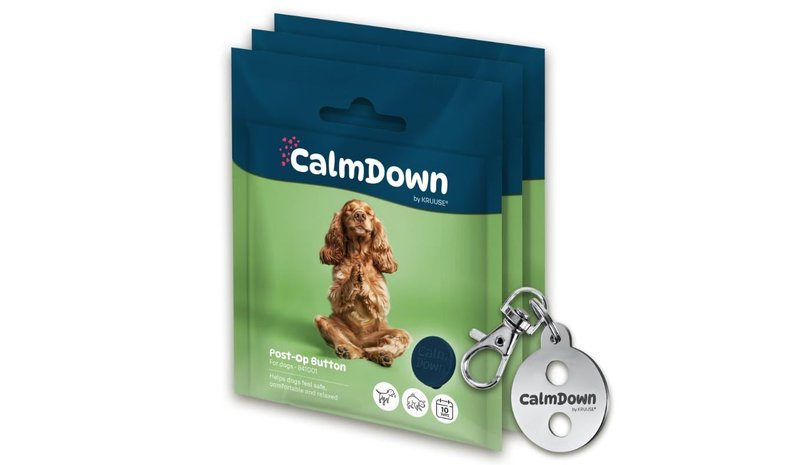 Calmdown by Kruuse - Dog Tag Kit - 3 button – kuva 1/1