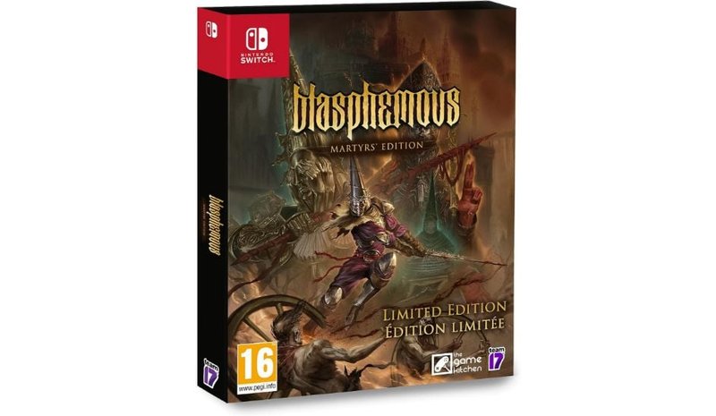 Blasphemous: Martyr's Edition - Limited Edition, Nintendo Switch -peli