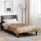 vidaXL Kesäpeitto 155 x 200 cm 200 g/m² Kulta