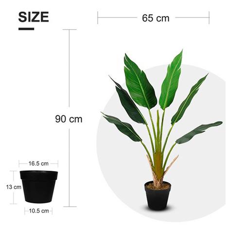 Lykke Strelitzia Tree 90cm tekokasvi