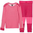 Helly Hansen Lifa Merino, setti, lapset, pinkki
