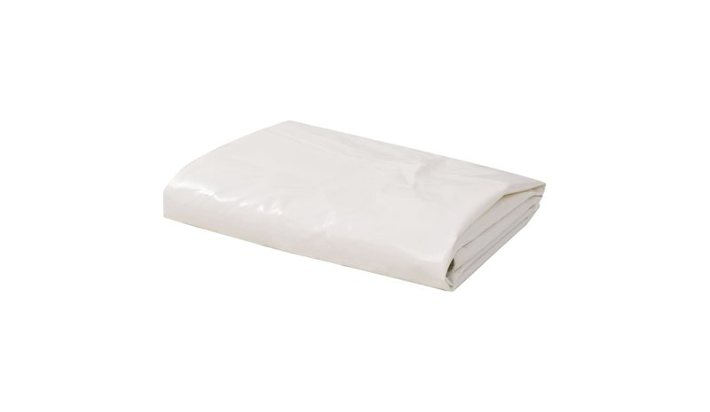 vidaXL Pressu 650 g/m² 2,5x3,5 m valkoinen