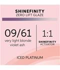 Wella Professionals Shinefinity Glaze Ammattilaisten hiussävyte 60 ml 09/61 - Iced Platinum