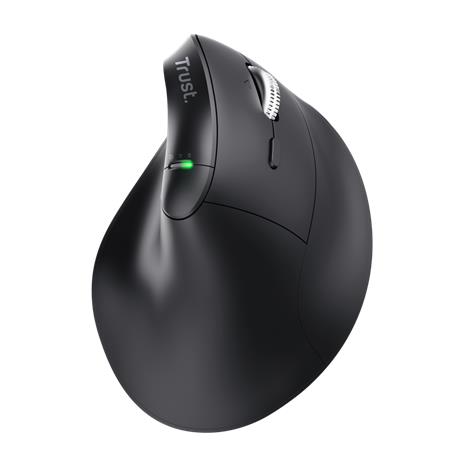 Trust Vyran Ergonomic Multi-Wireless Hyperscroll Mouse, langaton pystyhiiri