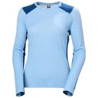 Helly Hansen Lifa Merino Midweight Crew, nainen, sininen