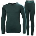 Helly Hansen Lifa Merino Midweight, setti, juniori, vihreä