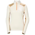 Helly Hansen Lifa Merino Midweight 1/2 Zip, nainen, valkoinen