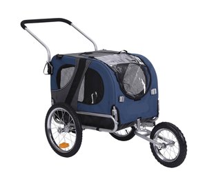 Koirankuljetuskärry 2-IN-1, Trekker