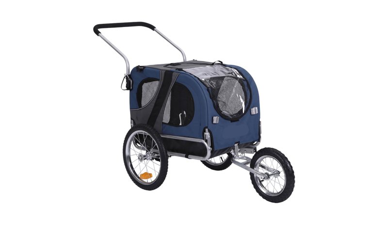 Koirankuljetuskärry 2-IN-1, Trekker