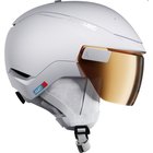 Atomic Revent GT Amid Visor HD Photo, laskettelukypärä visiirillä, valkoinen