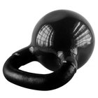 KNV28 MUSTA KETTLEBELL VALURAUTA VINYYLIPINNOITETTU HMS