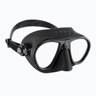Cressi Calibro HD -sukellusmaski, musta/musta/hopea