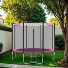 Trampoliini, 183x230cm Pinkki
