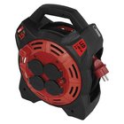 Pitkä jatkojohto 15m 4x TRUMLIL + LED-valot