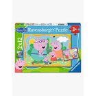 Ravensburger Pipsa Possu Palapeli Happy Families 2x12 Palaa