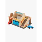 Melissa & Doug Parkkitalo + 2 Autoa