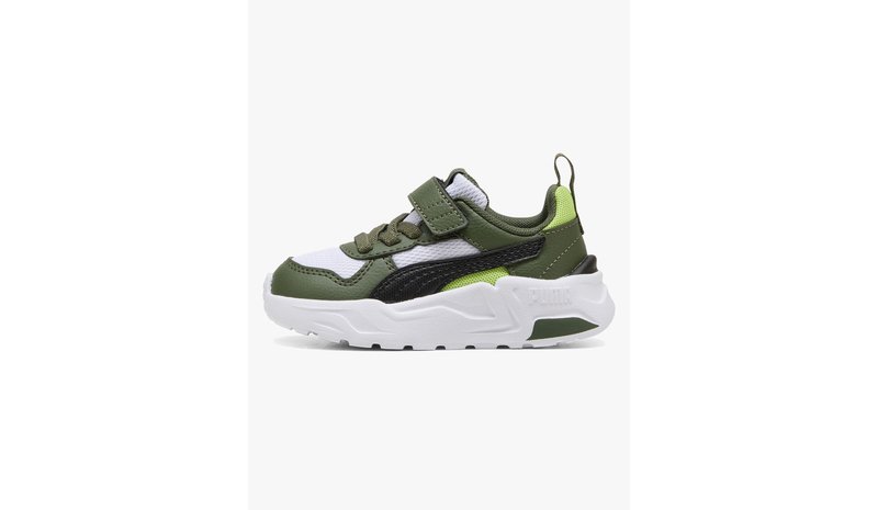 Puma Trinity 2 LT AC+ Inf Lenkkarit, White/Moss Veil, 21 – kuva 1/1
