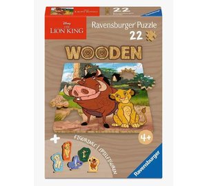 Ravensburger Leijonakuningas Puinen Palapeli 22