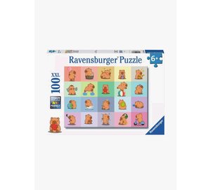 Ravensburger Palapeli Capybara 100 Palaa