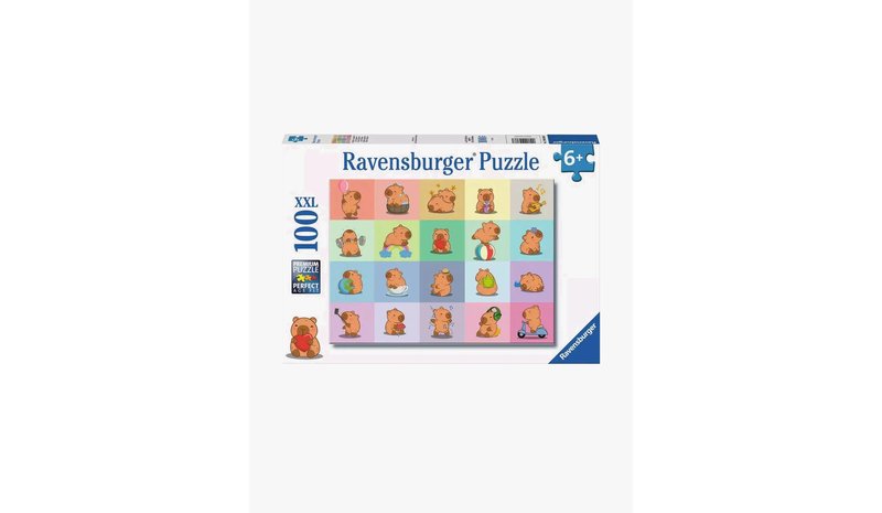 Ravensburger Palapeli Capybara 100 Palaa