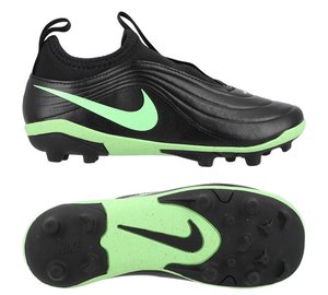 Nike Tiempo Maestro Flex FG/AG Shadow - Musta/Illusion Green Lapset