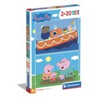Clementoni Pipsa Possu 2x20p palapeli