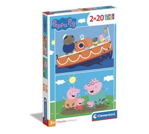 Clementoni Pipsa Possu 2x20p palapeli