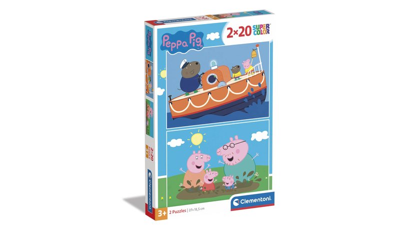 Clementoni Pipsa Possu 2x20p palapeli