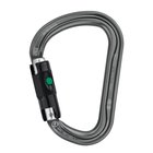 Petzl M36A BL kiipeily karabiini Lukittava karbiinihaka D-muotoiltu Alumiini Harmaa 1 kpl