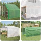 vidaXL Pressu Reijillä Vihreä 3 x 3 m 140 gsm PE
