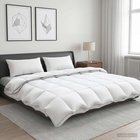 vidaXL Peitto FULDA 220 x 260 cm 4 vuodenaikaa 310 GSM valkoinen